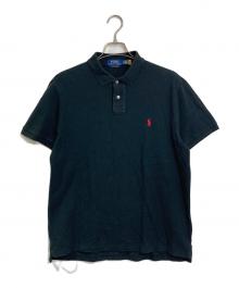 POLO RALPH LAUREN（ポロ・ラルフローレン）の古着「ポロシャツ」｜ブラック