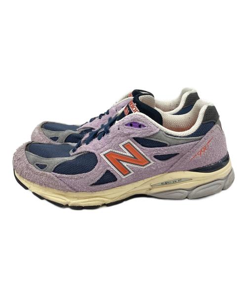 NEW BALANCE（ニューバランス）NEW BALANCE (ニューバランス) 990V3 Made in USA ローカットスニーカー Raw Amethyst サイズ:US9.5 Dの古着・服飾アイテム