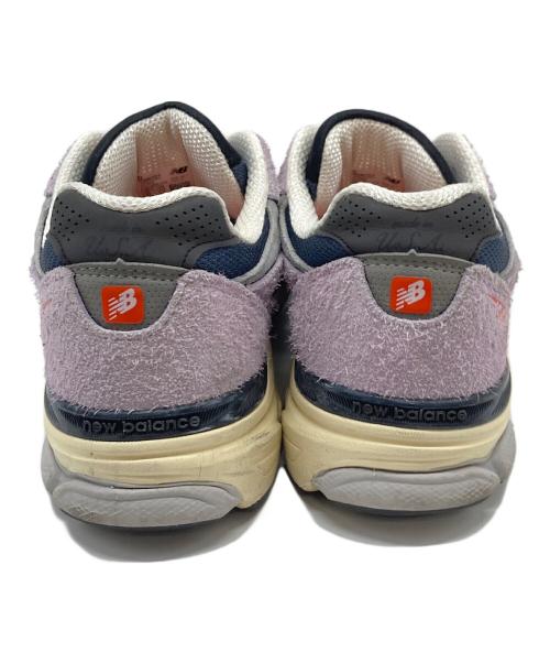 NEW BALANCE（ニューバランス）NEW BALANCE (ニューバランス) 990V3 Made in USA ローカットスニーカー Raw Amethyst サイズ:US9.5 Dの古着・服飾アイテム