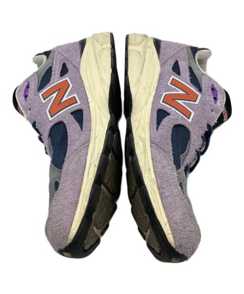 NEW BALANCE（ニューバランス）NEW BALANCE (ニューバランス) 990V3 Made in USA ローカットスニーカー Raw Amethyst サイズ:US9.5 Dの古着・服飾アイテム