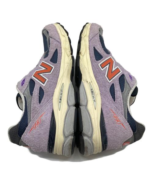 NEW BALANCE（ニューバランス）NEW BALANCE (ニューバランス) 990V3 Made in USA ローカットスニーカー Raw Amethyst サイズ:US9.5 Dの古着・服飾アイテム