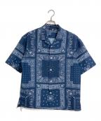 THE NORTH FACEザ ノース フェイス）の古着「S/S Aloha Vent Shirt」｜ネイビー