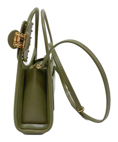 MARC JACOBS（マークジェイコブス）MARC JACOBS (マークジェイコブス) ザ グラム クロー クリップ クロスボディ　ショルダーバッグ　ハンドバッグ　ミニバッグ　セレモニー オリーブ サイズ:実寸参照の古着・服飾アイテム