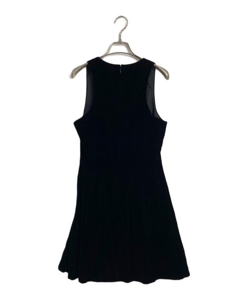 Mademoiselle Dior（マドモアゼル ディオール）Mademoiselle Dior (マドモアゼル ディオール) ノースリーブワンピース ブラック サイズ:Mの古着・服飾アイテム