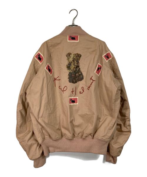 KARL HELMUT（カールヘルム）KARL HELMUT (カールヘルム) リバーシブルジャケット ピンク サイズ:Lの古着・服飾アイテム