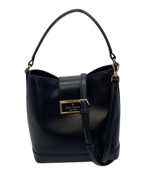 Kate Spade（ケイトスペード）Kate Spade (ケイトスペード) リーガン バケット バッグ　ハンドバッグ　ショルダーバッグ　2WAY ブラック サイズ:実寸参照の古着・服飾アイテム