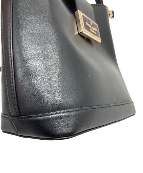 Kate Spade（ケイトスペード）Kate Spade (ケイトスペード) リーガン バケット バッグ　ハンドバッグ　ショルダーバッグ　2WAY ブラック サイズ:実寸参照の古着・服飾アイテム