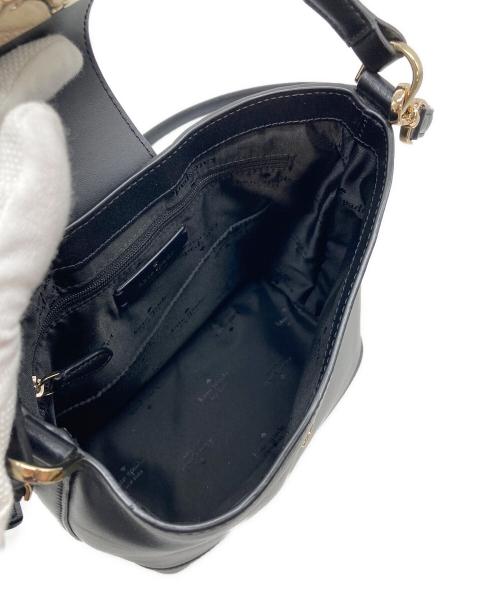 Kate Spade（ケイトスペード）Kate Spade (ケイトスペード) リーガン バケット バッグ　ハンドバッグ　ショルダーバッグ　2WAY ブラック サイズ:実寸参照の古着・服飾アイテム
