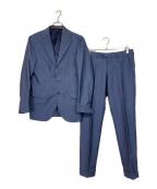 Sartoria Napoletana×De Petrilloサルトリア ナポレターナ×デペトリロ）の古着「ウールモヘヤセットアップスーツ」｜ブルー