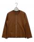 tricot COMME des GARCONS（トリココムデギャルソン）の古着「インサイドアウトジップカーディガン」｜ブラウン