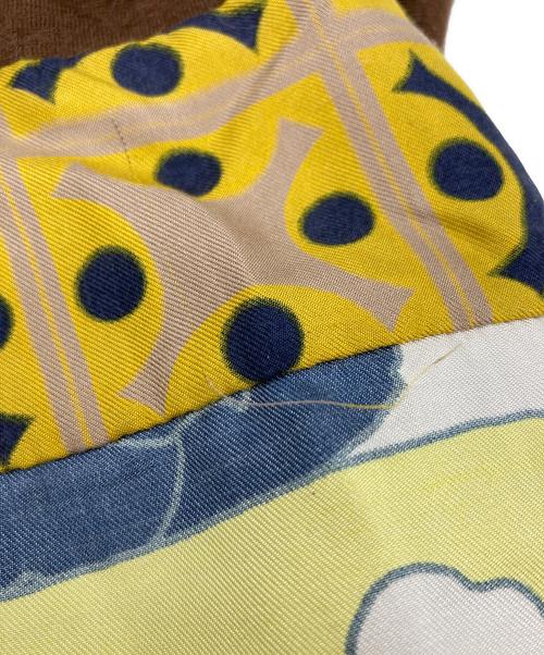 tricot COMME des GARCONS（トリココムデギャルソン）tricot COMME des GARCONS (トリココムデギャルソン) Patchwork Tee ミニT ウールT ブラウン サイズ:実寸参照の古着・服飾アイテム
