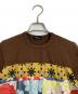 tricot COMME des GARCONS (トリココムデギャルソン) Patchwork Tee ミニT ウールT ブラウン サイズ:実寸参照：10000円