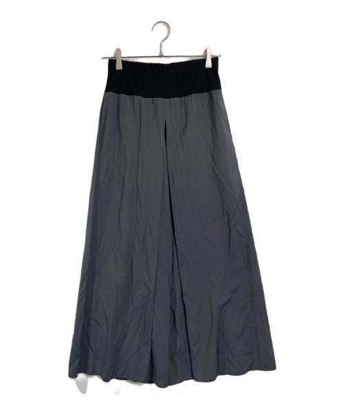 BEARDSLEY（ビアズリー）BEARDSLEY (ビアズリー) ウエストリブフロントタックパンツ グレー サイズ:1 未使用品の古着・服飾アイテム