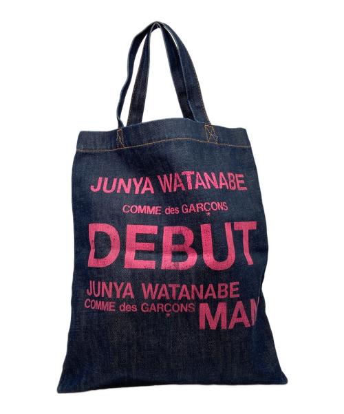 JUNYA WATANABE CDG（ジュンヤワタナベ コムデギャルソン）JUNYA WATANABE CdG (ジュンヤワタナベ コムデギャルソン) 10 corso como (ディエチ コルソコモ) COMME des GARCONS (コムデギャルソン) デニムトートバッグ インディゴ サイズ:実寸参照の古着・服飾アイテム