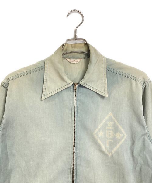 Champion（チャンピオン）Champion (チャンピオン) 【古着】スイングトップ　50ｓ　50年代 ブルー サイズ:Sの古着・服飾アイテム