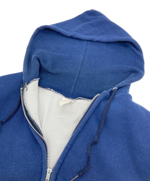 TULTEX（タルテックス）TULTEX (タルテックス) 【古着】80’ｓダブルフェイスジップパーカー　80年代　USA製 ネイビー サイズ:XLの古着・服飾アイテム