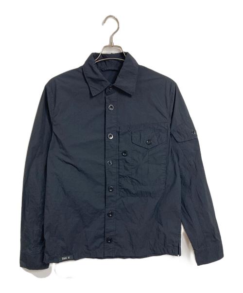 Denham（デンハム）Denham (デンハム) TEN-C (テンシー) CPO SHIRT JACKET ナイロンジャケット ブラック サイズ:Mの古着・服飾アイテム