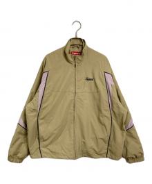SUPREME（シュプリーム）の古着「CONTRAST PIPING TRACK JACKET ラグランジャケット　ナイロンジャケット」｜ベージュ