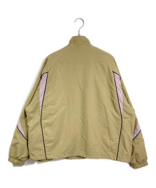 SUPREME（シュプリーム）Supreme (シュプリーム) CONTRAST PIPING TRACK JACKET ラグランジャケット　ナイロンジャケット ベージュ サイズ:Sの古着・服飾アイテム
