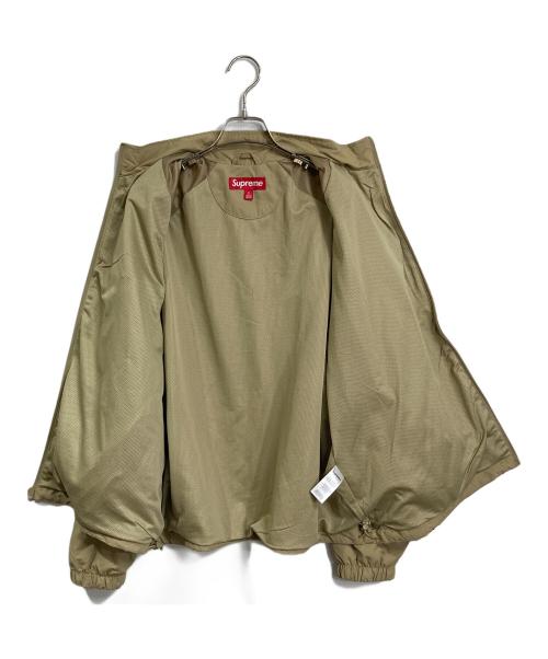 SUPREME（シュプリーム）Supreme (シュプリーム) CONTRAST PIPING TRACK JACKET ラグランジャケット　ナイロンジャケット ベージュ サイズ:Sの古着・服飾アイテム