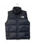 THE NORTH FACE（ザ ノース フェイス）の古着「ヌプシダウンベスト」｜ブラック