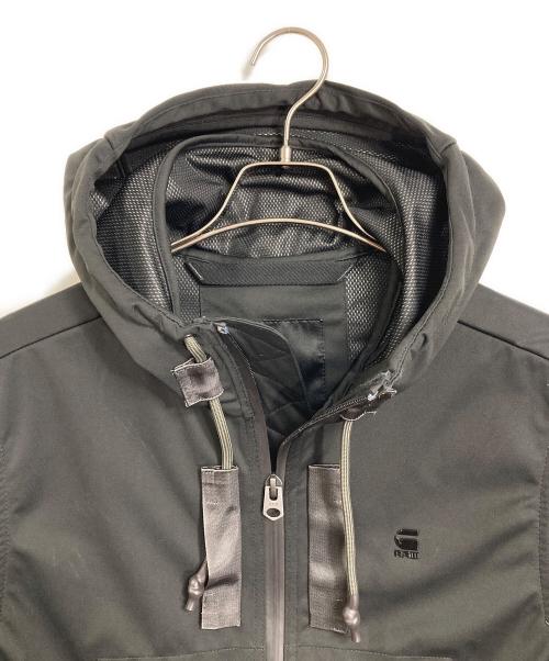 G-STAR RAW（ジースターロゥ）G-STAR RAW (ジースターロゥ) Batt Hooded Softshell Jacket ブラック サイズ:Mの古着・服飾アイテム