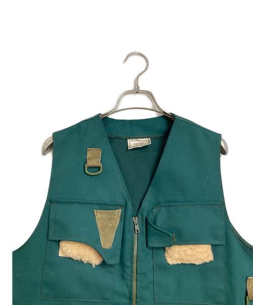 bob church（ボブチャーチ）bob church (ボブチャーチ) 【古着】フィッシングベスト　 グリーン サイズ:Mの古着・服飾アイテム