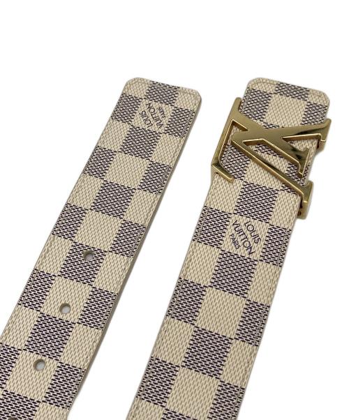 LOUIS VUITTON（ルイ ヴィトン）LOUIS VUITTON (ルイ ヴィトン) サンチュール LVイニシアルベルト ベージュ サイズ:実寸参照の古着・服飾アイテム