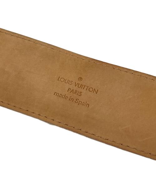LOUIS VUITTON（ルイ ヴィトン）LOUIS VUITTON (ルイ ヴィトン) サンチュール LVイニシアルベルト ベージュ サイズ:実寸参照の古着・服飾アイテム
