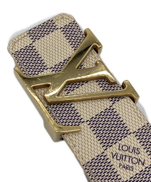 LOUIS VUITTON（ルイ ヴィトン）LOUIS VUITTON (ルイ ヴィトン) サンチュール LVイニシアルベルト ベージュ サイズ:実寸参照の古着・服飾アイテム
