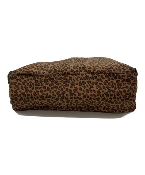 BOTTEGA VENETA（ボッテガベネタ）BOTTEGA VENETA (ボッテガベネタ) メタルハンドル レオパードミニ ハンドバッグ ブラウン サイズ:実寸参照の古着・服飾アイテム