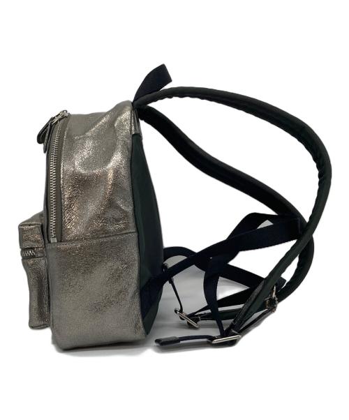 COACH（コーチ）COACH (コーチ) ミニ チャーリー バックパック シルバー サイズ:実寸参照の古着・服飾アイテム