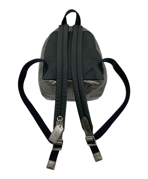 COACH（コーチ）COACH (コーチ) ミニ チャーリー バックパック シルバー サイズ:実寸参照の古着・服飾アイテム