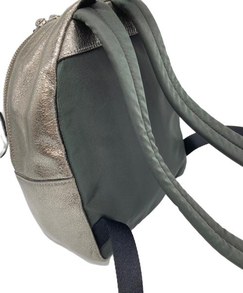 COACH（コーチ）COACH (コーチ) ミニ チャーリー バックパック シルバー サイズ:実寸参照の古着・服飾アイテム