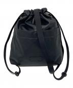 BAICYCLON by Bagjackバイシクロンバイバッグジャック）の古着「LE DRAW STRING BAG」｜ブラック