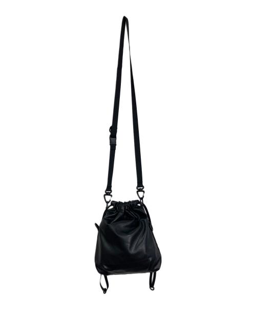 BAICYCLON by Bagjack（バイシクロンバイバッグジャック）BAICYCLON by bagjack (バイシクロンバイバッグジャック) LE DRAW STRING BAG ブラック サイズ:実寸参照の古着・服飾アイテム