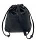 BAICYCLON by bagjack（バイシクロンバイバッグジャック）の古着「LE DRAW STRING BAG」｜ブラック