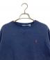 POLO RALPH LAUREN (ポロ・ラルフローレン) クルーネックスウェット ネイビー サイズ:S：5000円
