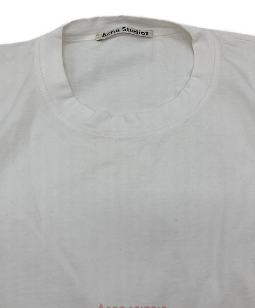 Acne studios（アクネ ストゥディオズ）ACNE STUDIOS (アクネ ストゥディオズ) CYLEA Tシャツ ホワイト サイズ:xsの古着・服飾アイテム
