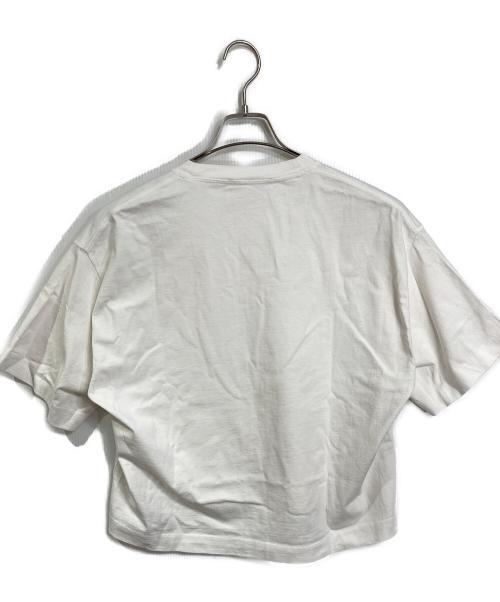 Acne studios（アクネ ストゥディオズ）ACNE STUDIOS (アクネ ストゥディオズ) CYLEA Tシャツ ホワイト サイズ:xsの古着・服飾アイテム