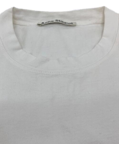 Acne studios（アクネ ストゥディオズ）ACNE STUDIOS (アクネ ストゥディオズ) CYLEA Tシャツ ホワイト サイズ:xsの古着・服飾アイテム