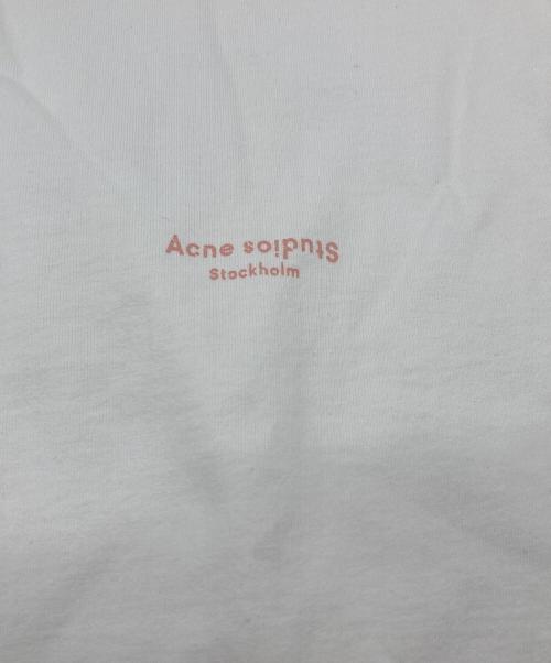 Acne studios（アクネ ストゥディオズ）ACNE STUDIOS (アクネ ストゥディオズ) CYLEA Tシャツ ホワイト サイズ:xsの古着・服飾アイテム