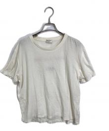 Saint Laurent Paris（サンローランパリ）の古着「バックロゴTシャツ」｜ホワイト