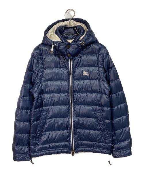 BURBERRY BLACK LABEL（バーバリーブラックレーベル）BURBERRY BLACK LABEL (バーバリーブラックレーベル) ダウンジャケット ネイビー サイズ:Lの古着・服飾アイテム
