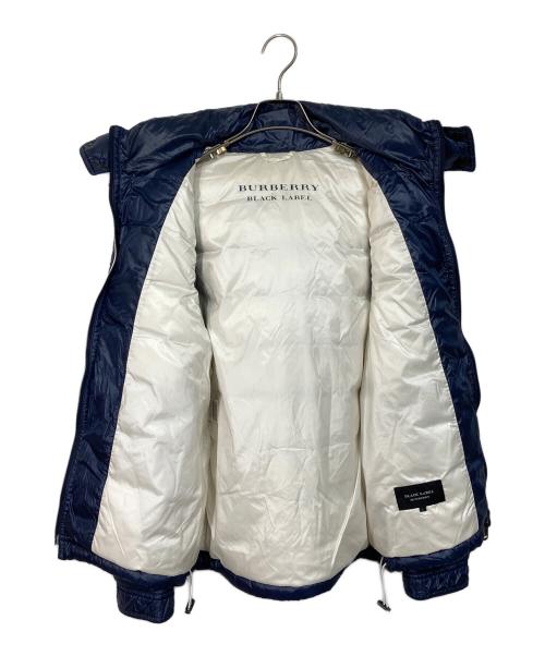 BURBERRY BLACK LABEL（バーバリーブラックレーベル）BURBERRY BLACK LABEL (バーバリーブラックレーベル) ダウンジャケット ネイビー サイズ:Lの古着・服飾アイテム