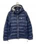 BURBERRY BLACK LABEL（バーバリーブラックレーベル）の古着「ダウンジャケット」｜ネイビー