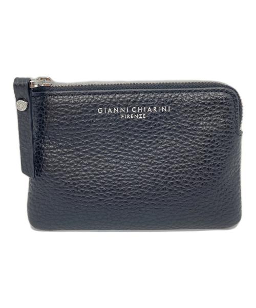 GIANNI CHIARINI（ジャンニ キアリーニ）GIANNI CHIARINI (ジャンニ キアリーニ) キーリングウォレット ブラック サイズ:実寸参照の古着・服飾アイテム