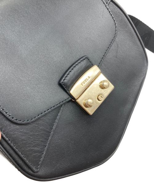 FURLA（フルラ）FURLA (フルラ) メトロポリス プリズマ ミニ クロスボディバッグ　ミニバッグ　ショルダーバッグ ブラック サイズ:実寸参照の古着・服飾アイテム