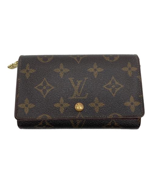 LOUIS VUITTON（ルイ ヴィトン）LOUIS VUITTON (ルイ ヴィトン) 2つ折り財布　ポルトモネ・ビエ・トレゾール　モノグラム　フランス製　ウォレット サイズ:実寸参照の古着・服飾アイテム