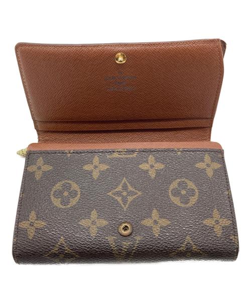 LOUIS VUITTON（ルイ ヴィトン）LOUIS VUITTON (ルイ ヴィトン) 2つ折り財布　ポルトモネ・ビエ・トレゾール　モノグラム　フランス製　ウォレット サイズ:実寸参照の古着・服飾アイテム
